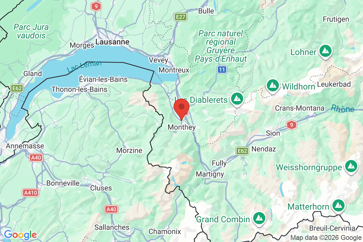 Carte de l'activité