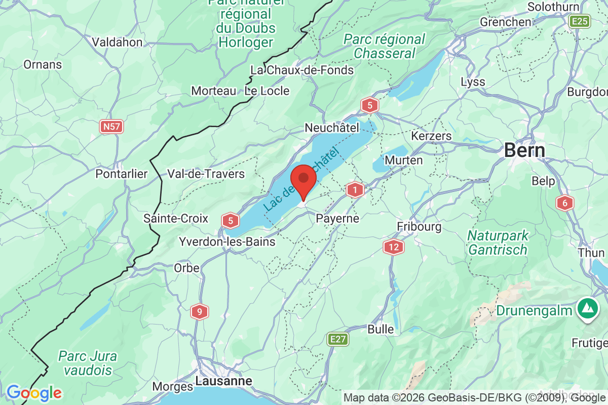 Carte de l'activité