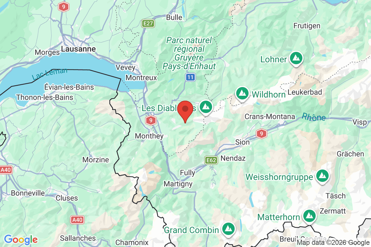 Carte de l'activité