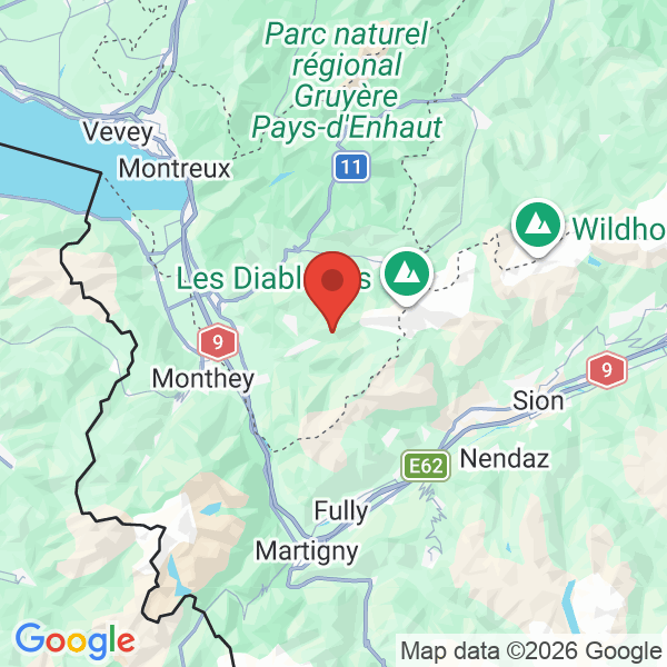 Carte de l'activité