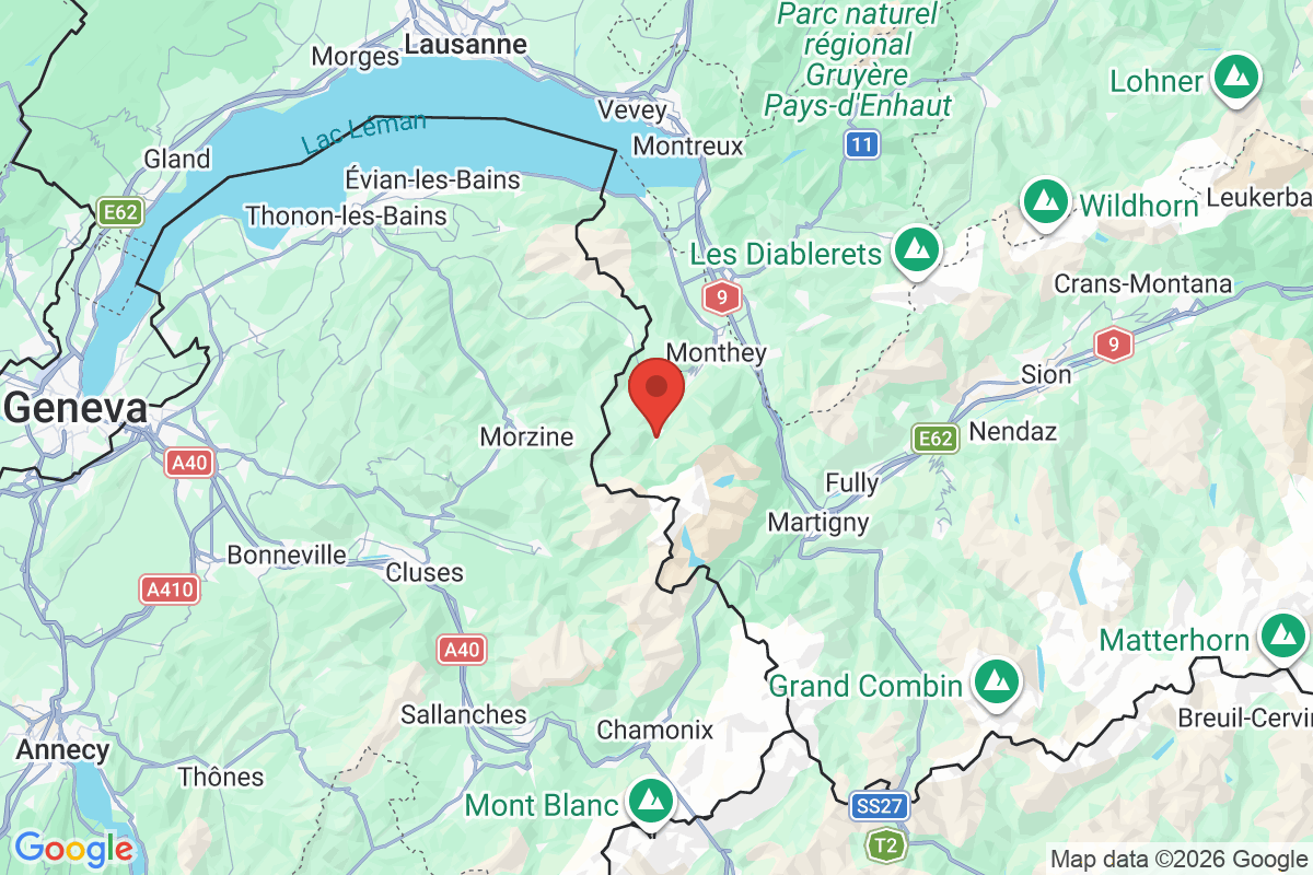 Carte de l'activité