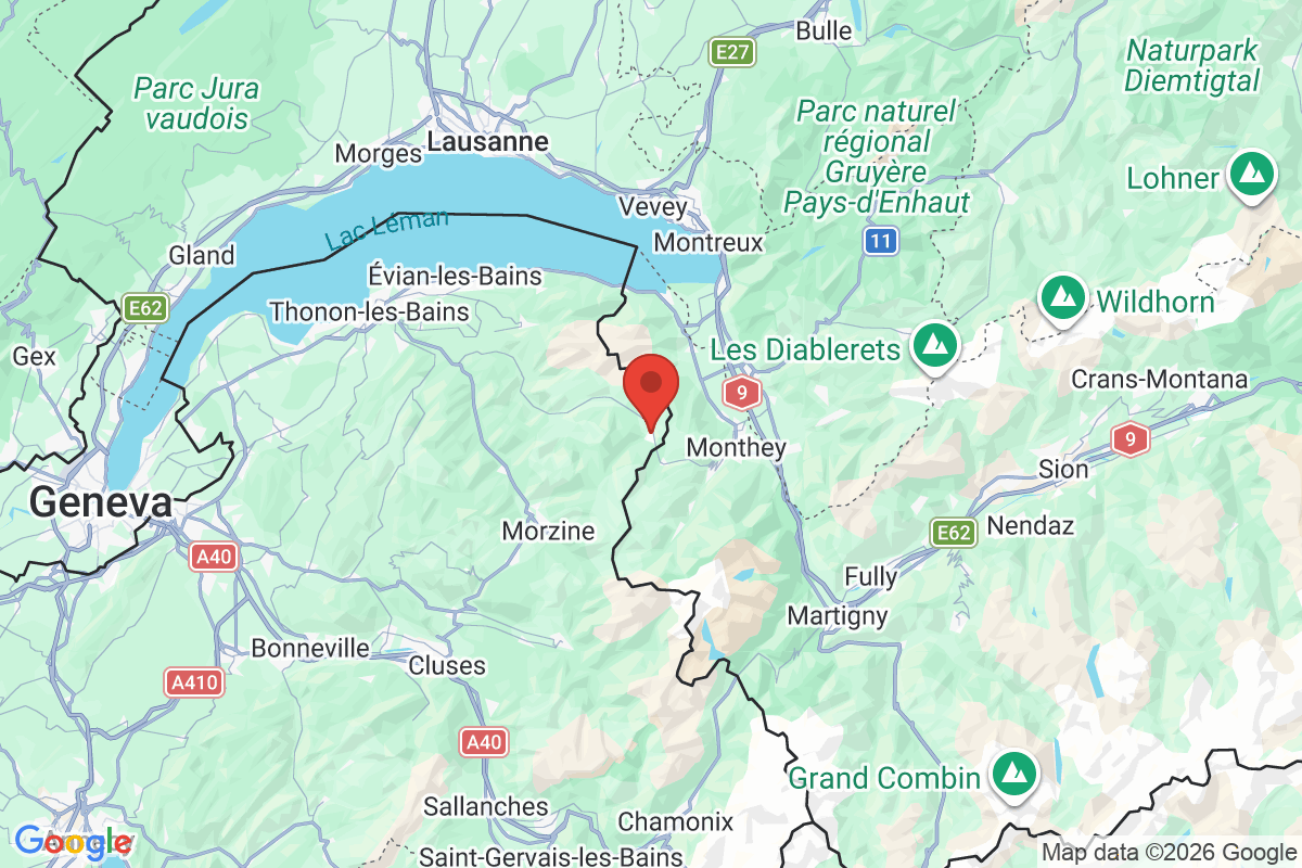 Carte de l'activité