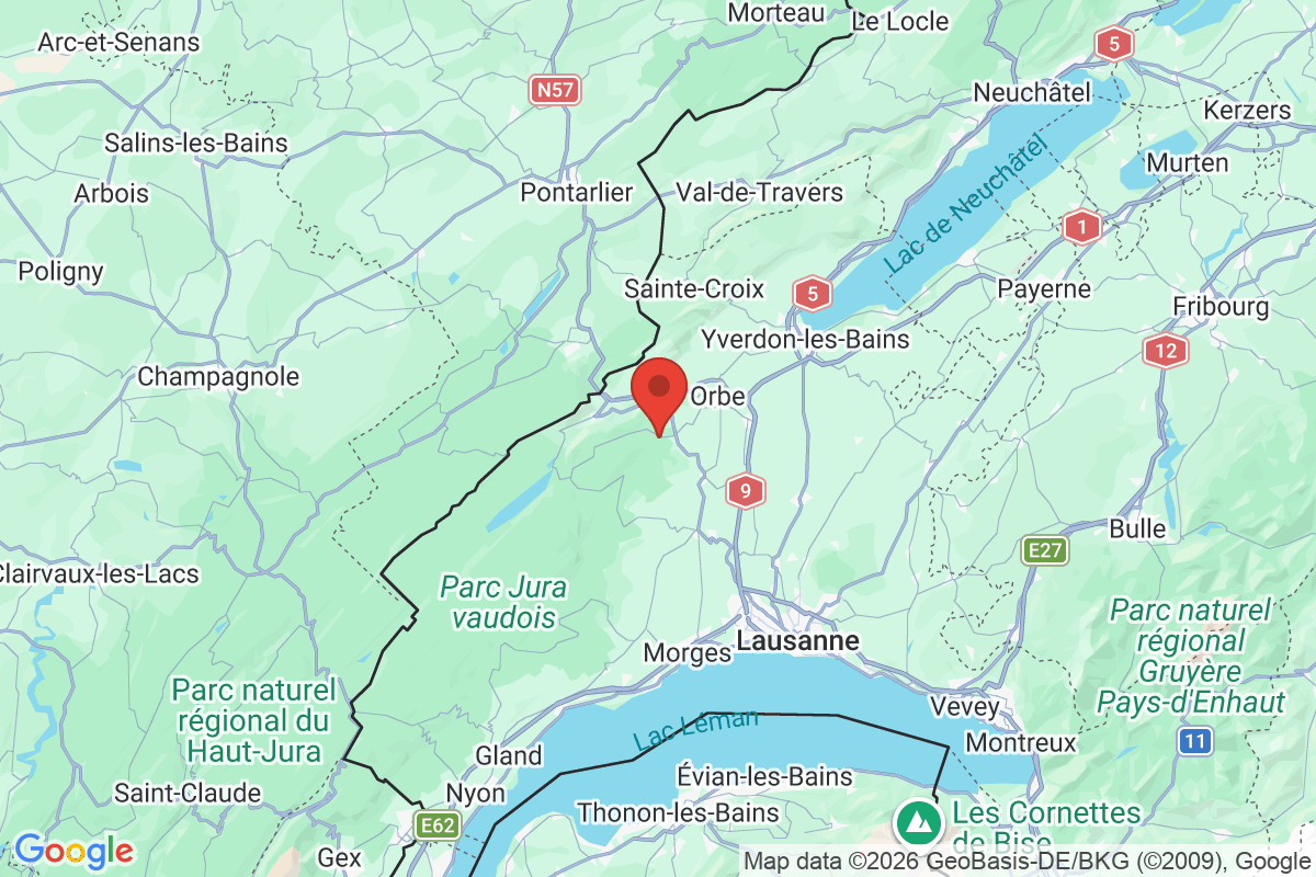 Carte de l'activité