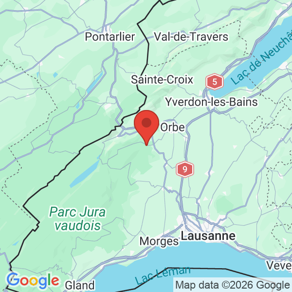 Carte de l'activité