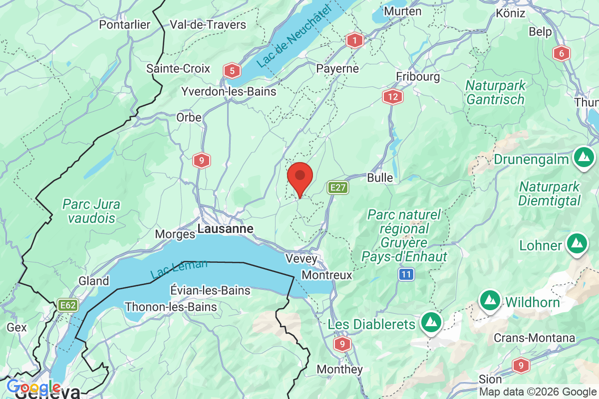 Carte de l'activité