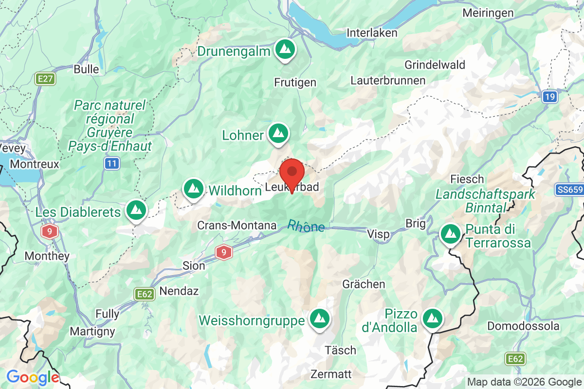 Carte de l'activité