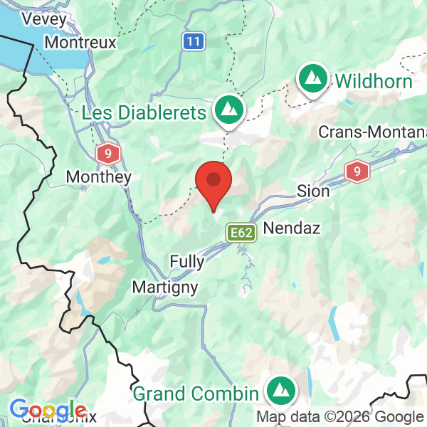 Carte de l'activité