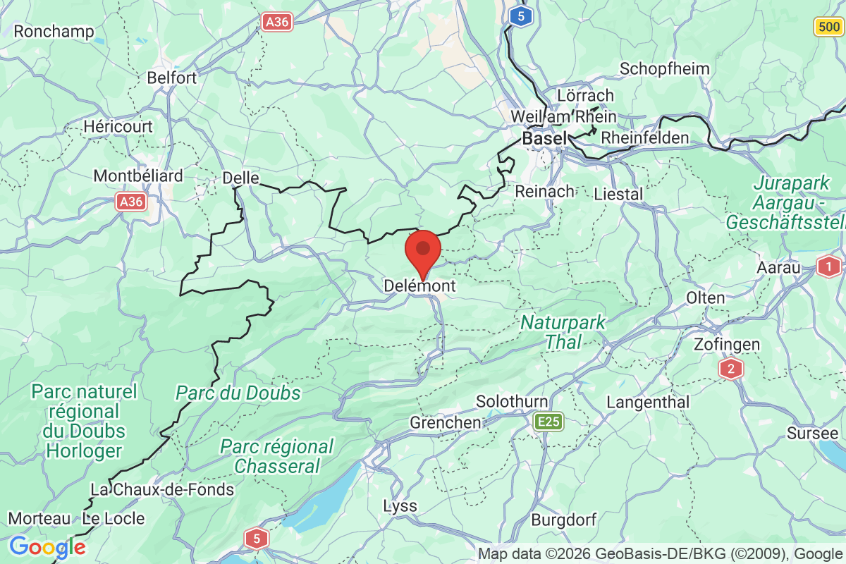 Carte de l'activité