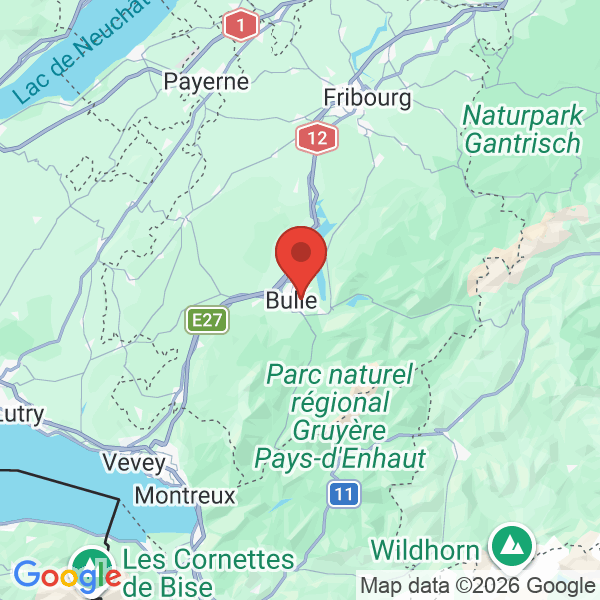 Prévisualisation de la carte