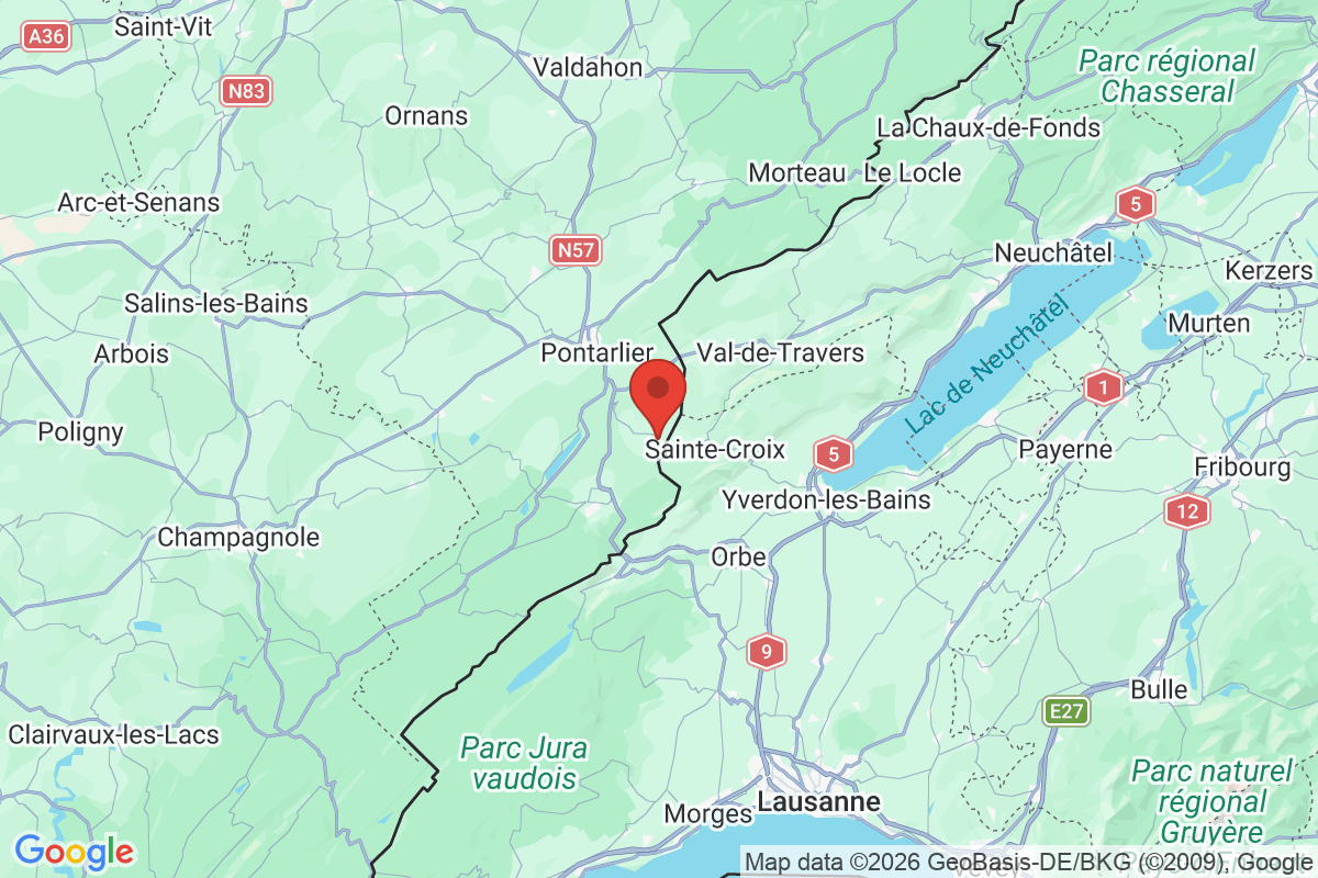 Carte de l'activité