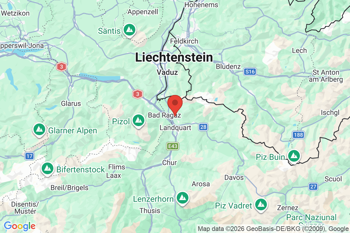 Carte de l'activité