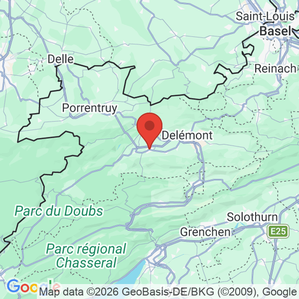 Carte de l'activité