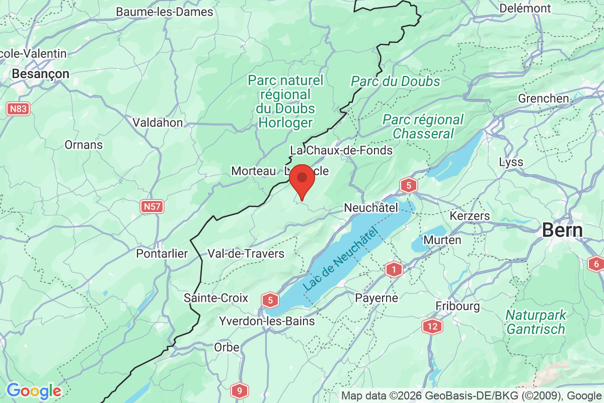 Carte de l'activité