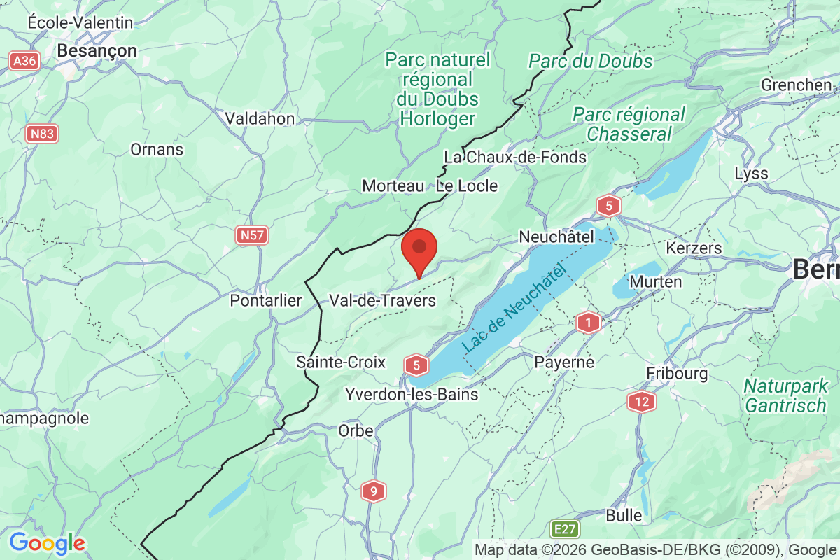 Carte de l'activité