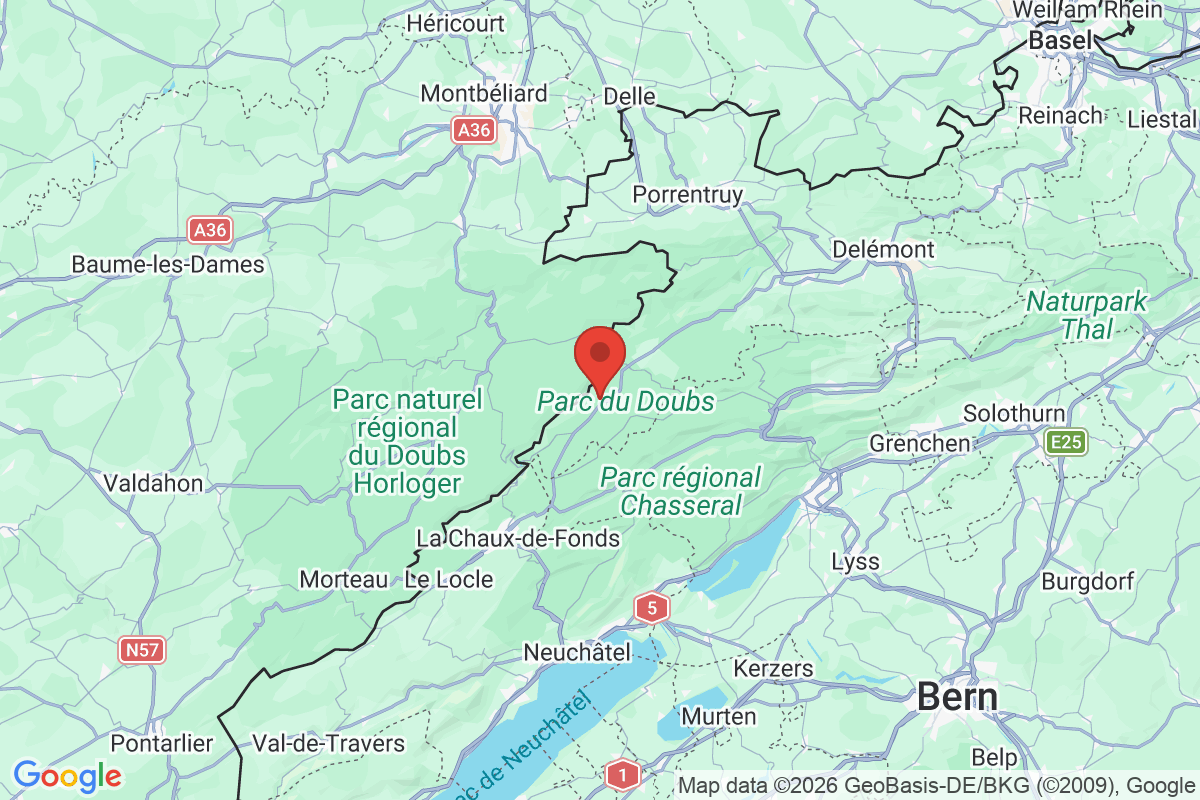 Carte de l'activité