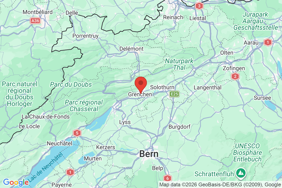 Carte de l'activité