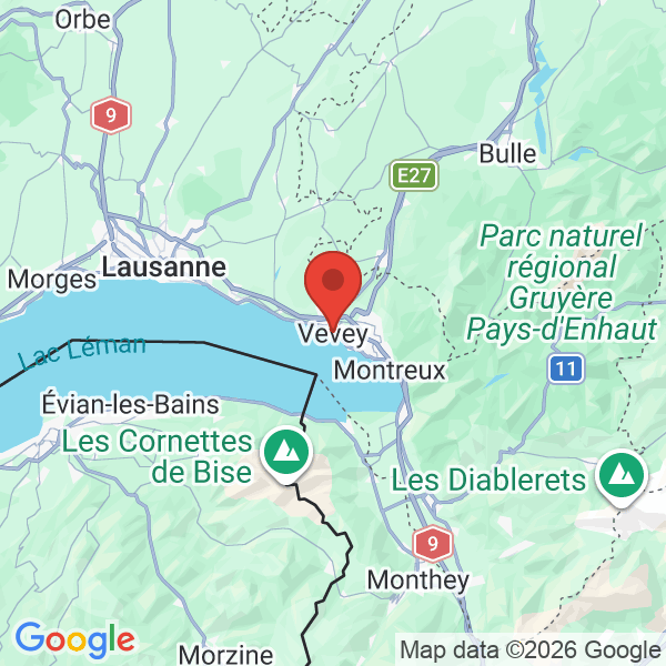Carte de l'activité