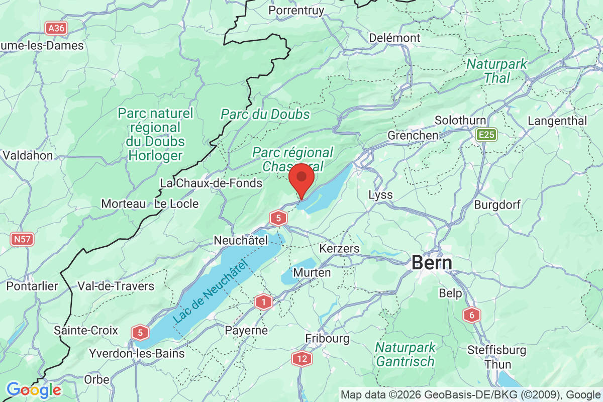 Carte de l'activité