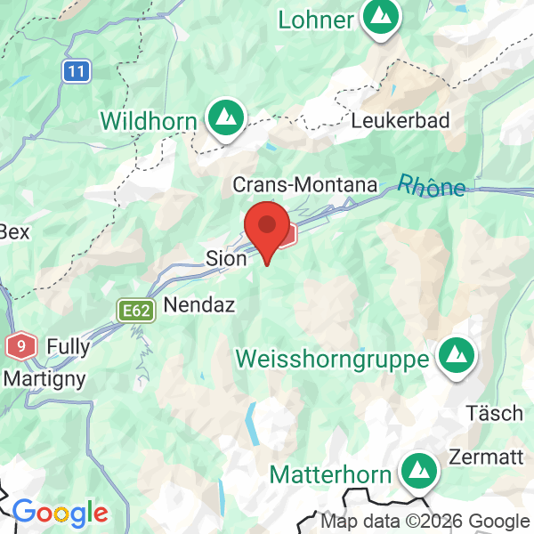 Carte de l'activité
