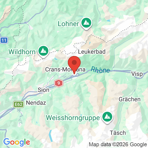 Carte de l'activité