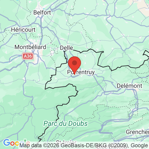 Carte de l'activité