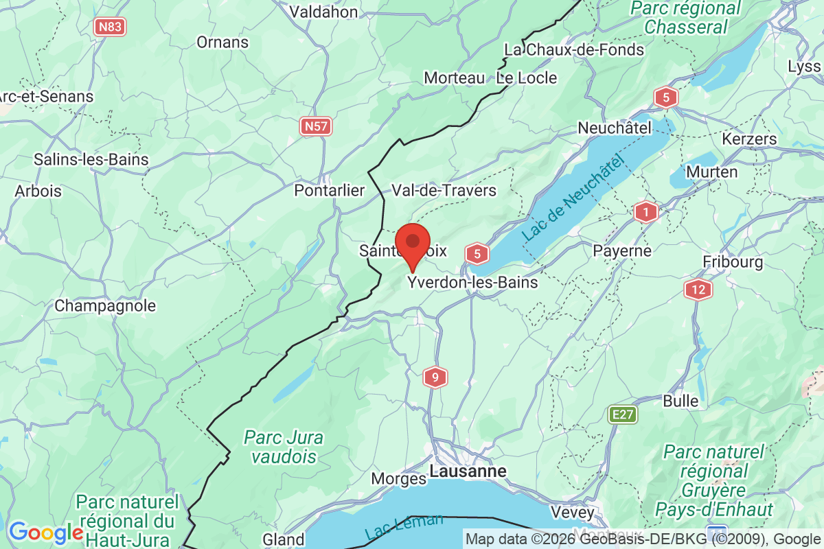 Carte de l'activité