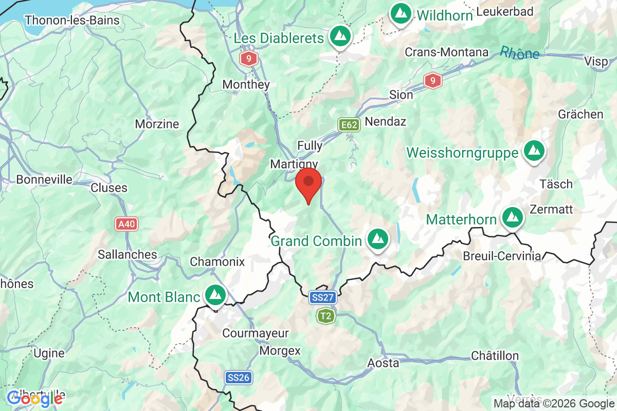 Carte de l'activité