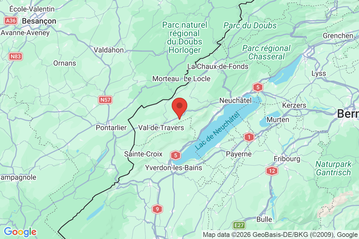 Carte de l'activité