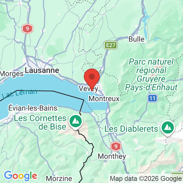 Carte de l'activité