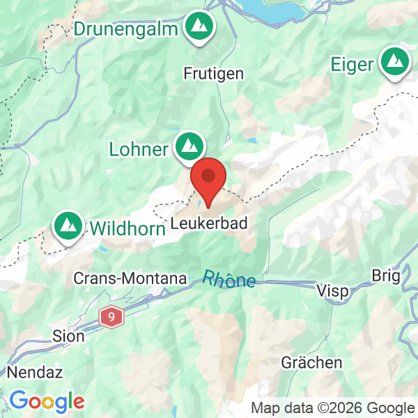 Carte de l'activité