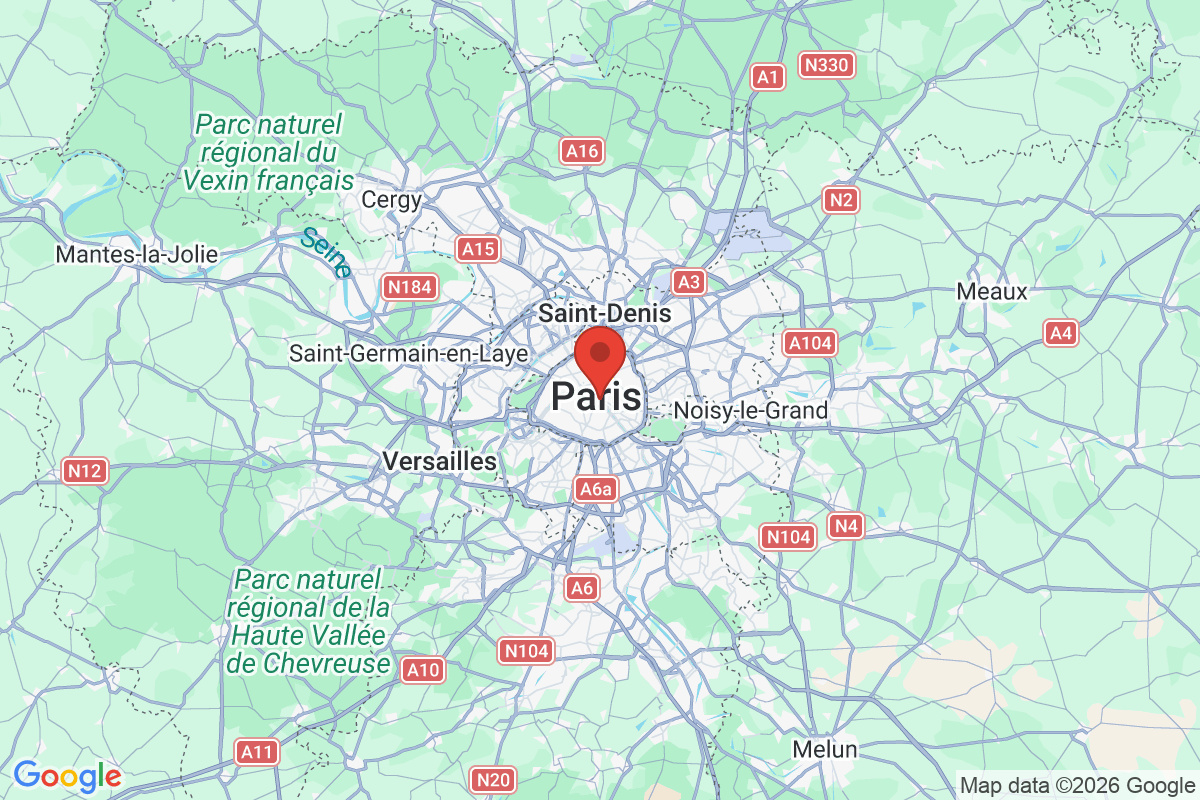 Carte de l'activité