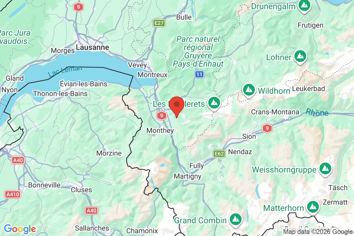 Carte de l'activité