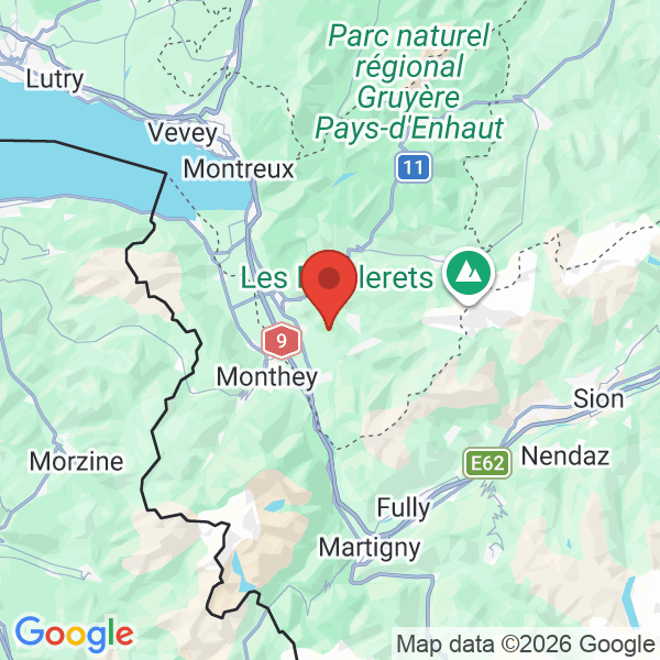 Carte de l'activité