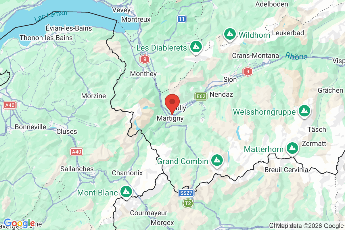 Carte de l'activité