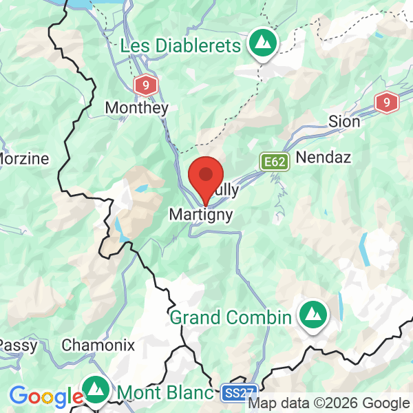 Carte de l'activité