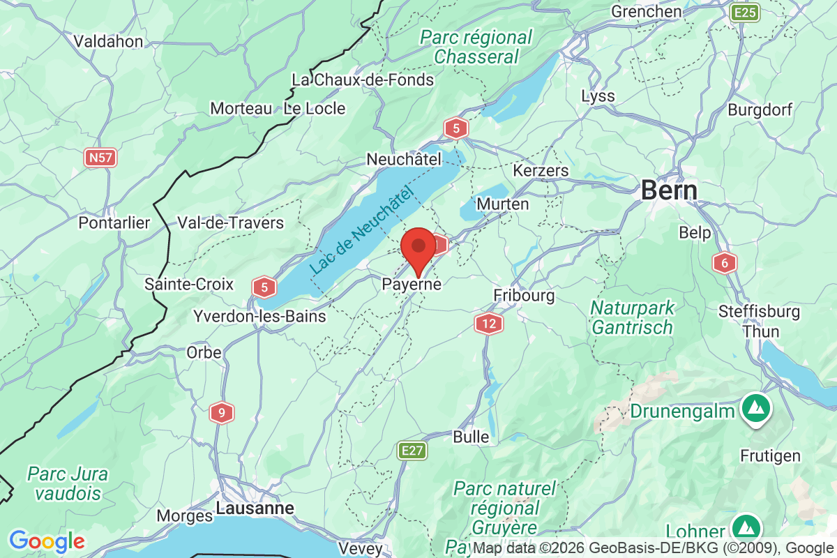 Carte de l'activité