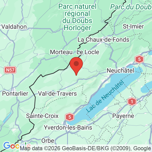 Carte de l'activité