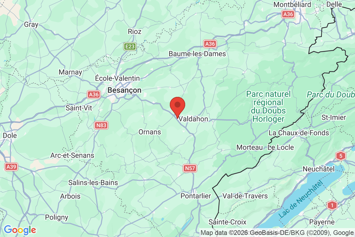 Carte de l'activité