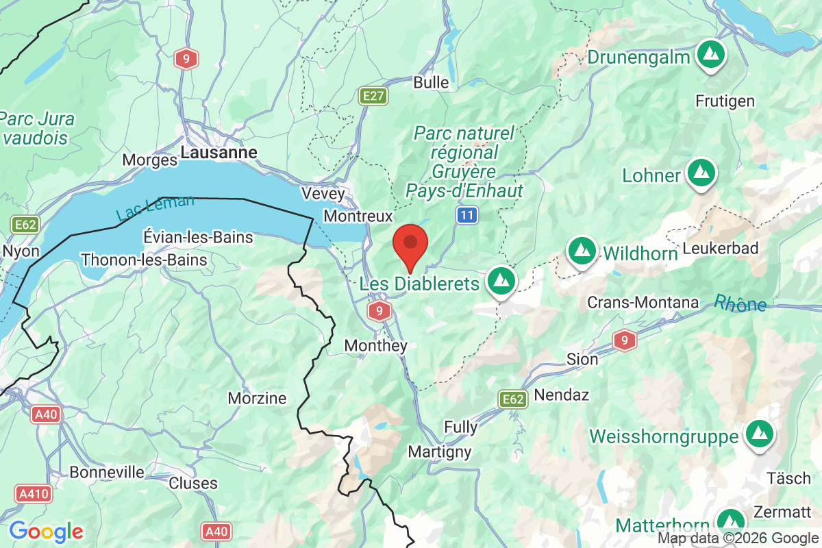 Carte de l'activité
