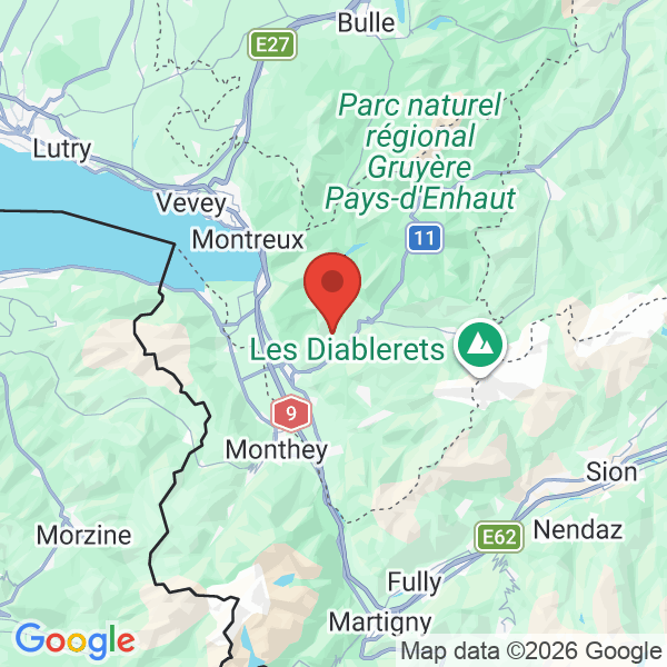 Carte de l'activité
