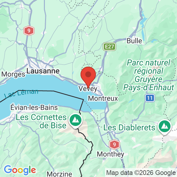 Carte de l'activité