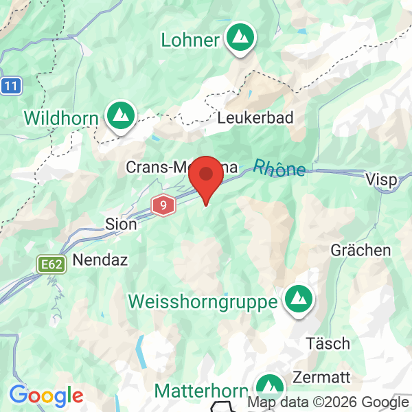 Carte de l'activité