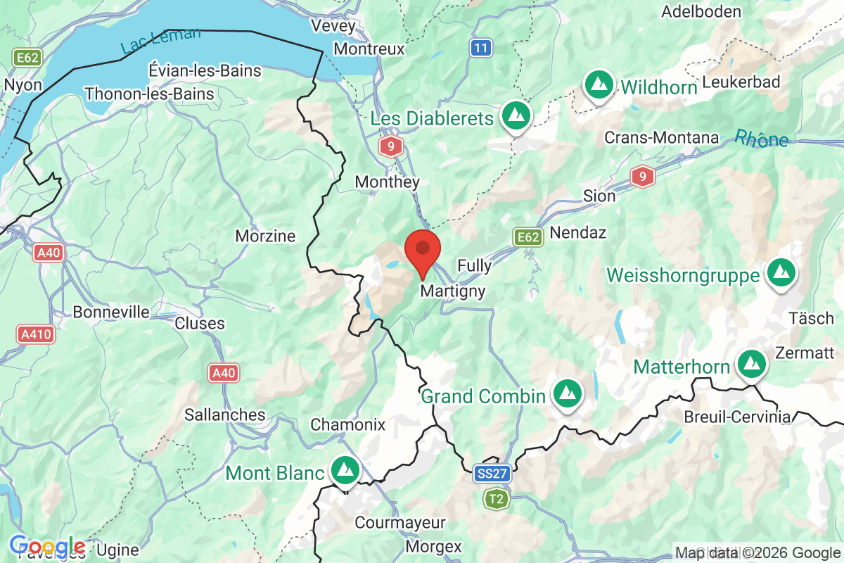 Carte de l'activité