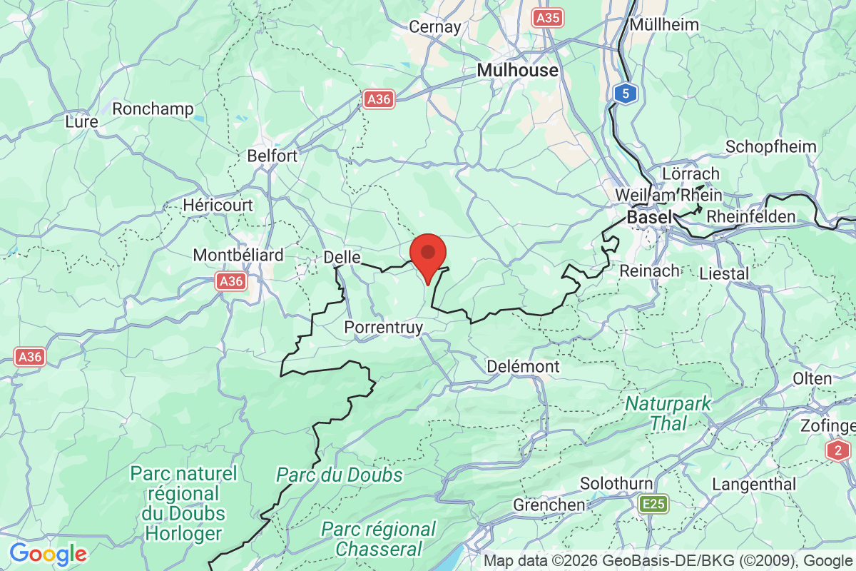 Carte de l'activité