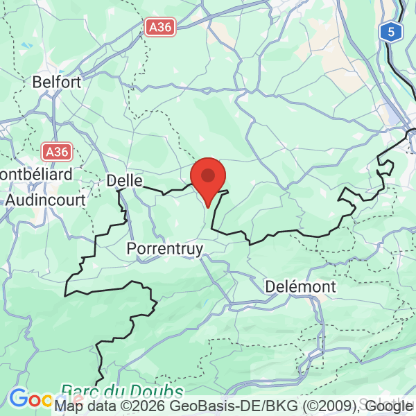 Carte de l'activité