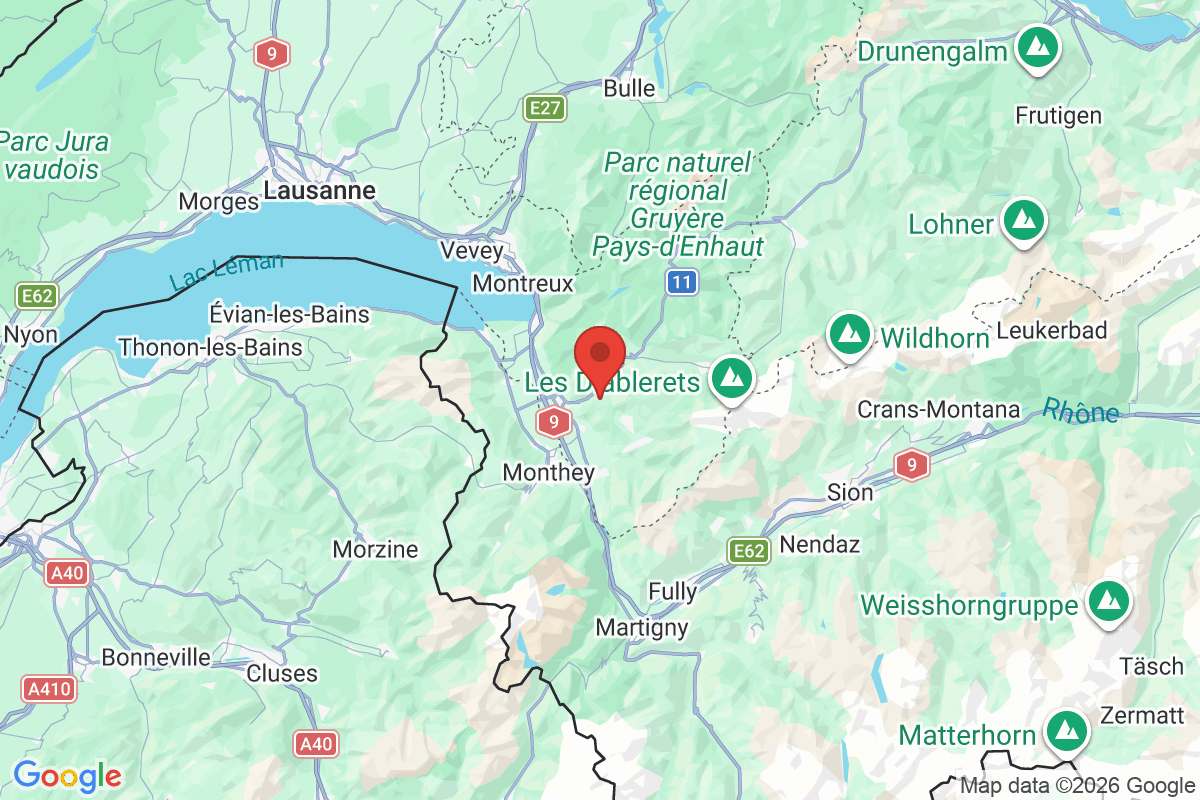 Carte de l'activité