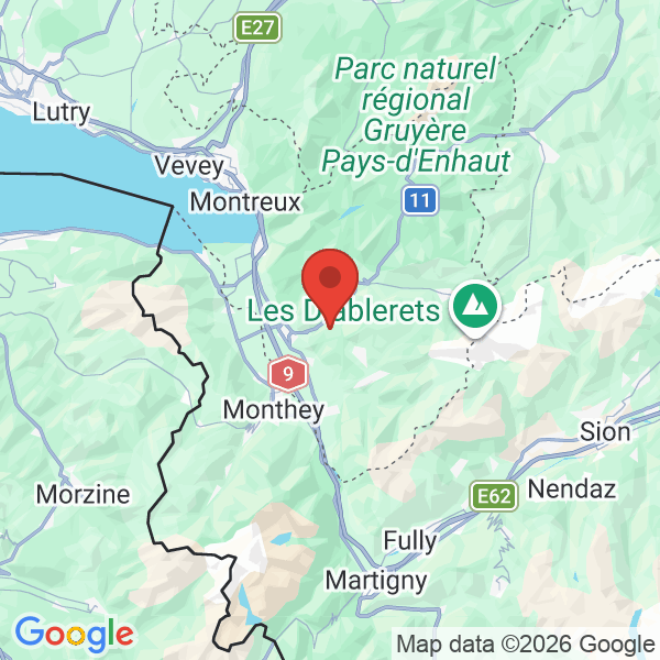 Carte de l'activité