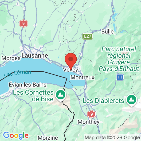 Carte de l'activité