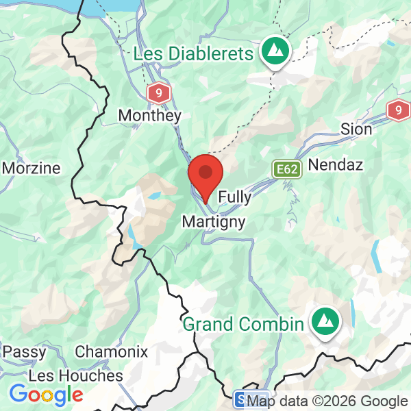 Carte de l'activité