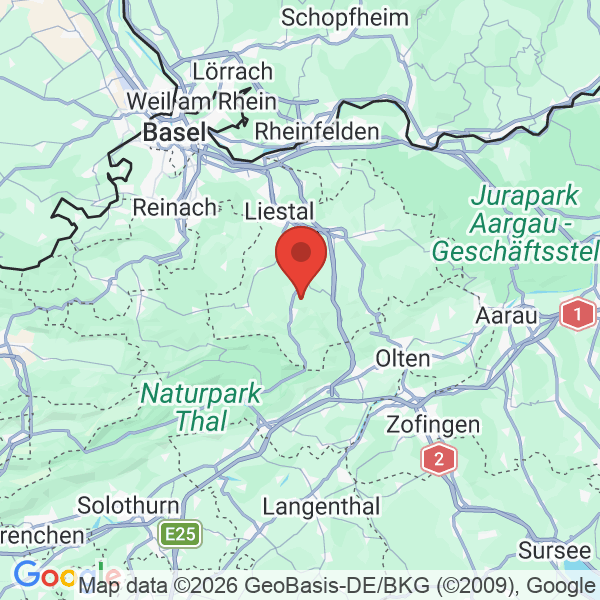Carte de l'activité